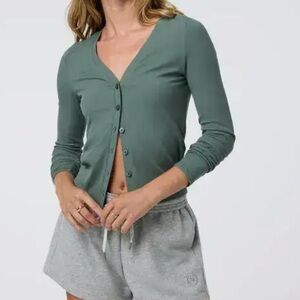 Vuori Marsh Long Sleeve Cardigan